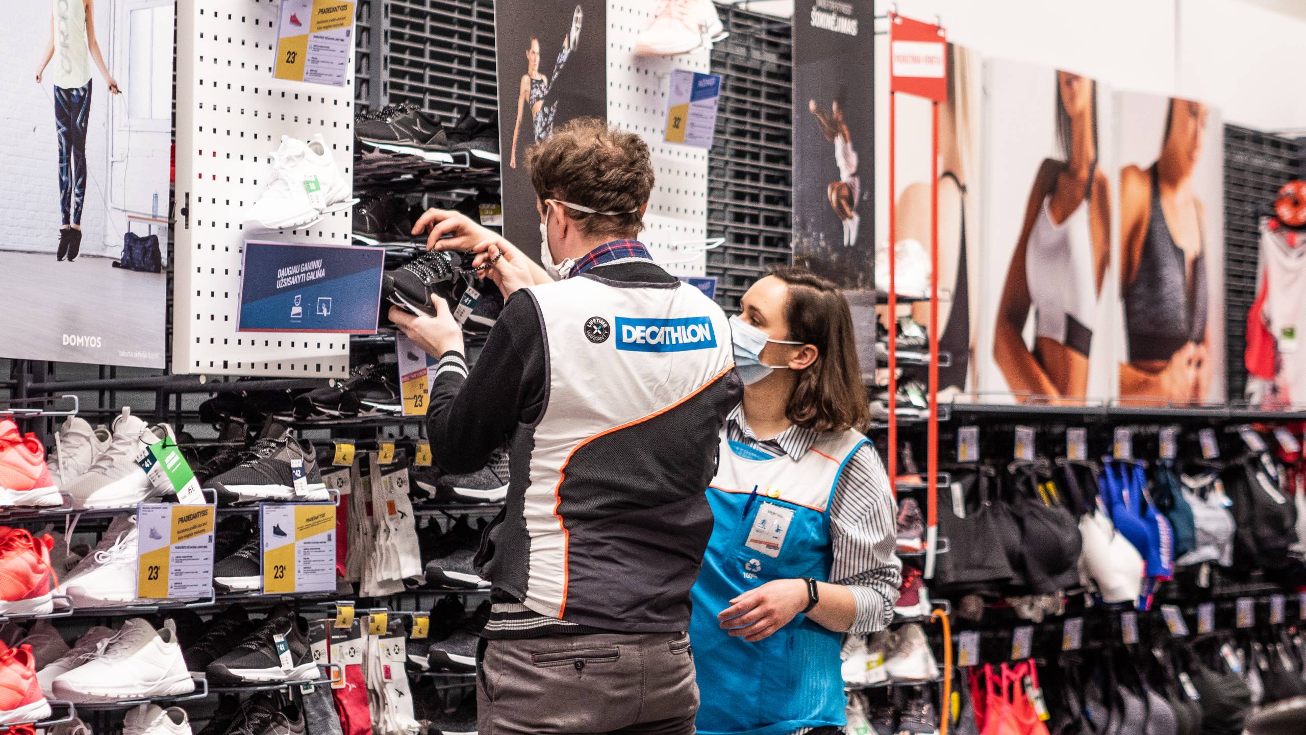 Ilgalaikis bendradarbiavimas su Decathlon