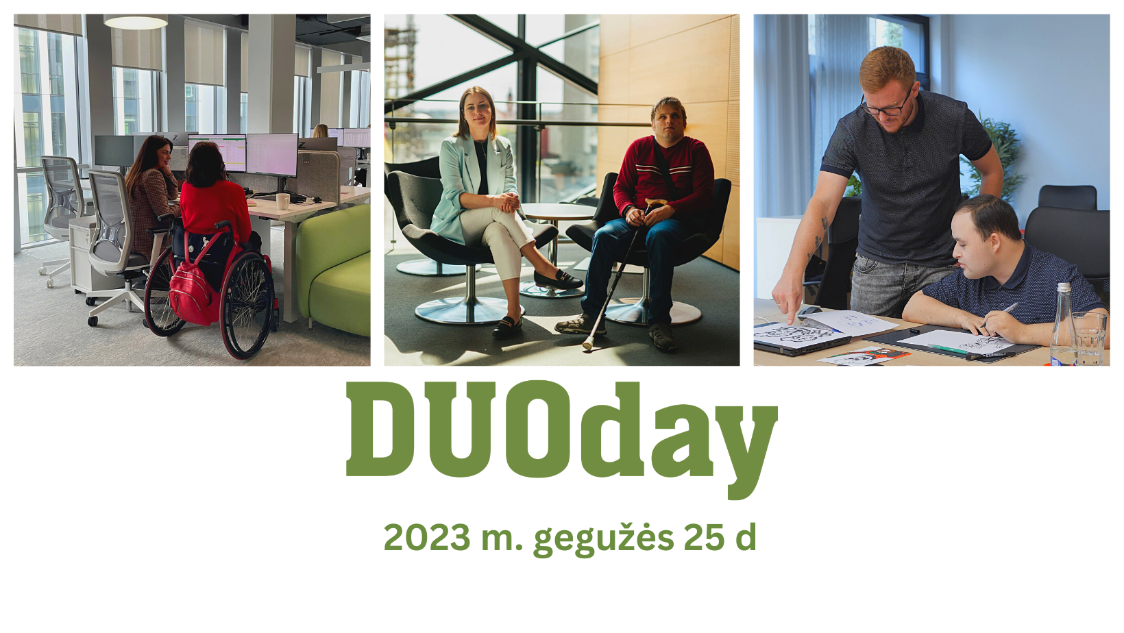 Per DUOday organizacijos mokosi priimti darbuotojus su negalia